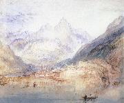 Joseph Mallord William Turner Landscape oil painting on canvas